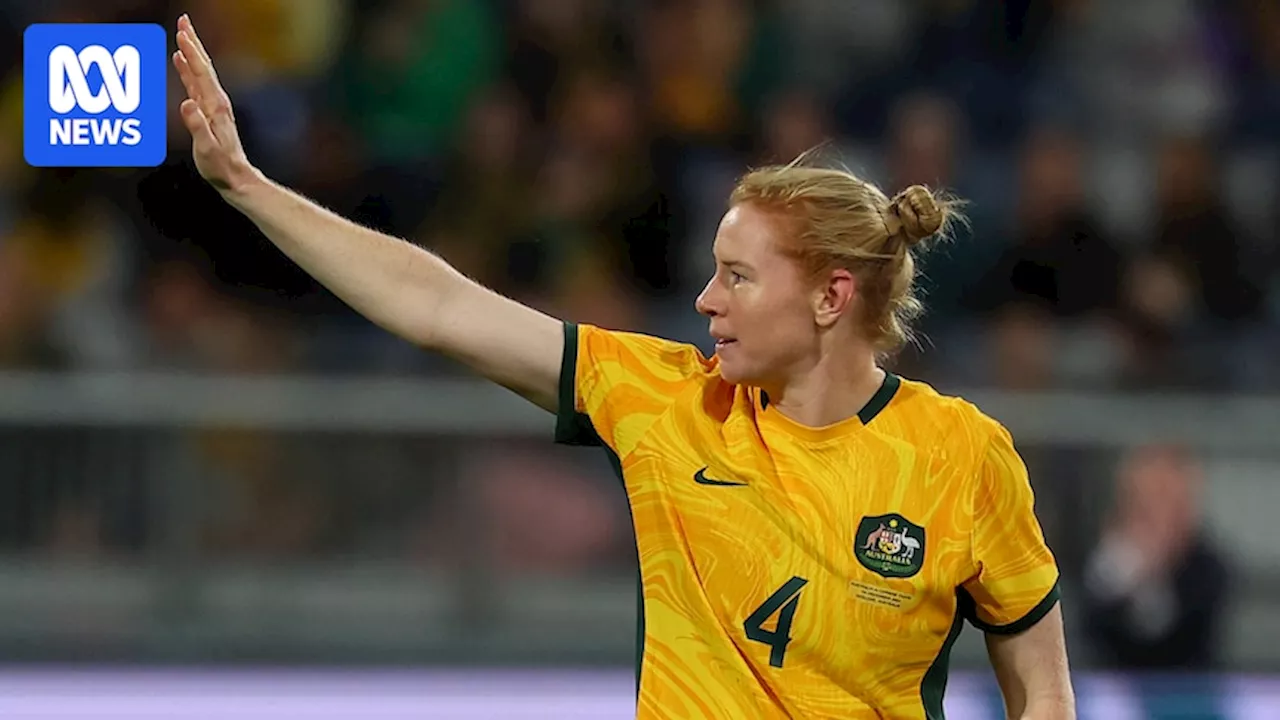 Matildas score resounding 6-0 win over Chinese Taipei in Clare Polkinghorne's international farewell