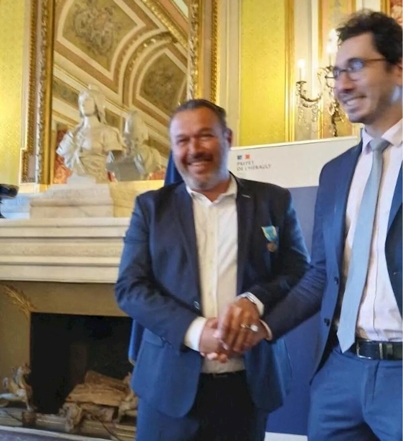 Montpellier : médaille d'or à Joël Fernandez d'Espace Renaissance pour 35 ans d'engagements