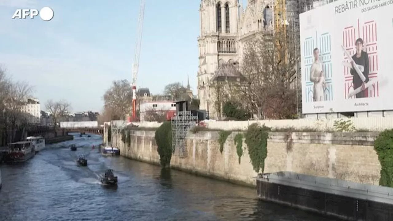 Parigi, ultimi preparativi alla vigilia della riapertura di Notre-Dame