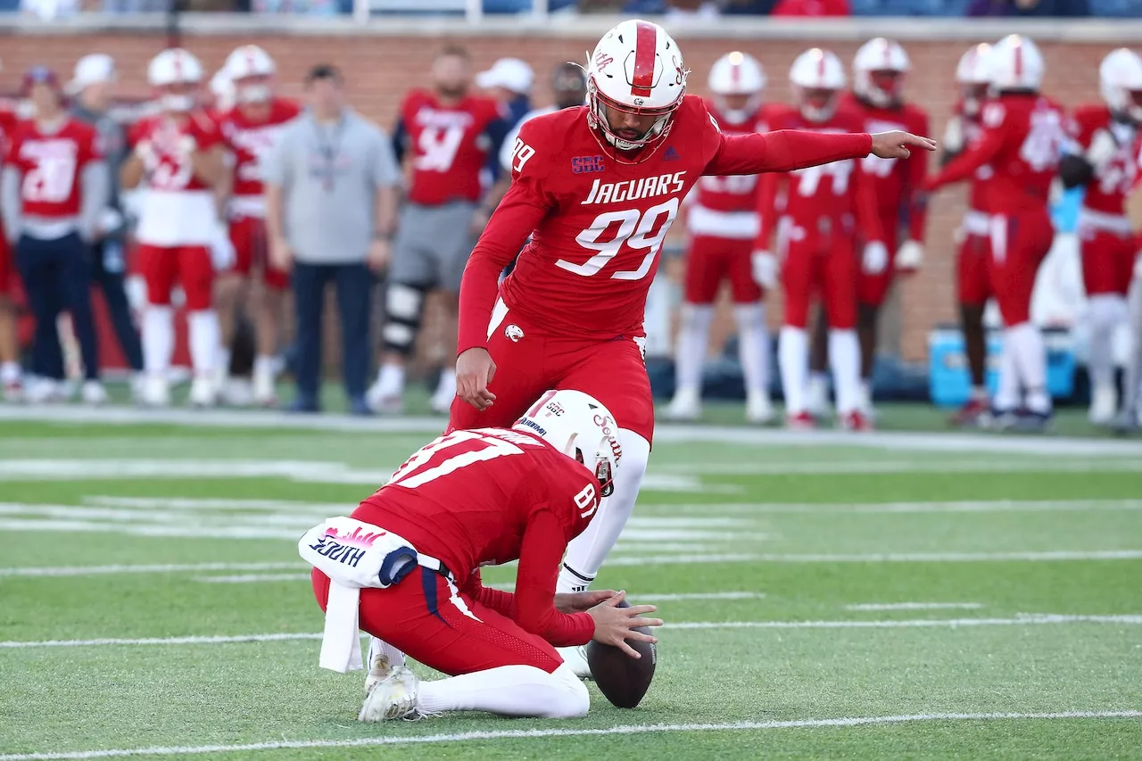 2 South Alabama players, including starting kicker, entering transfer portal