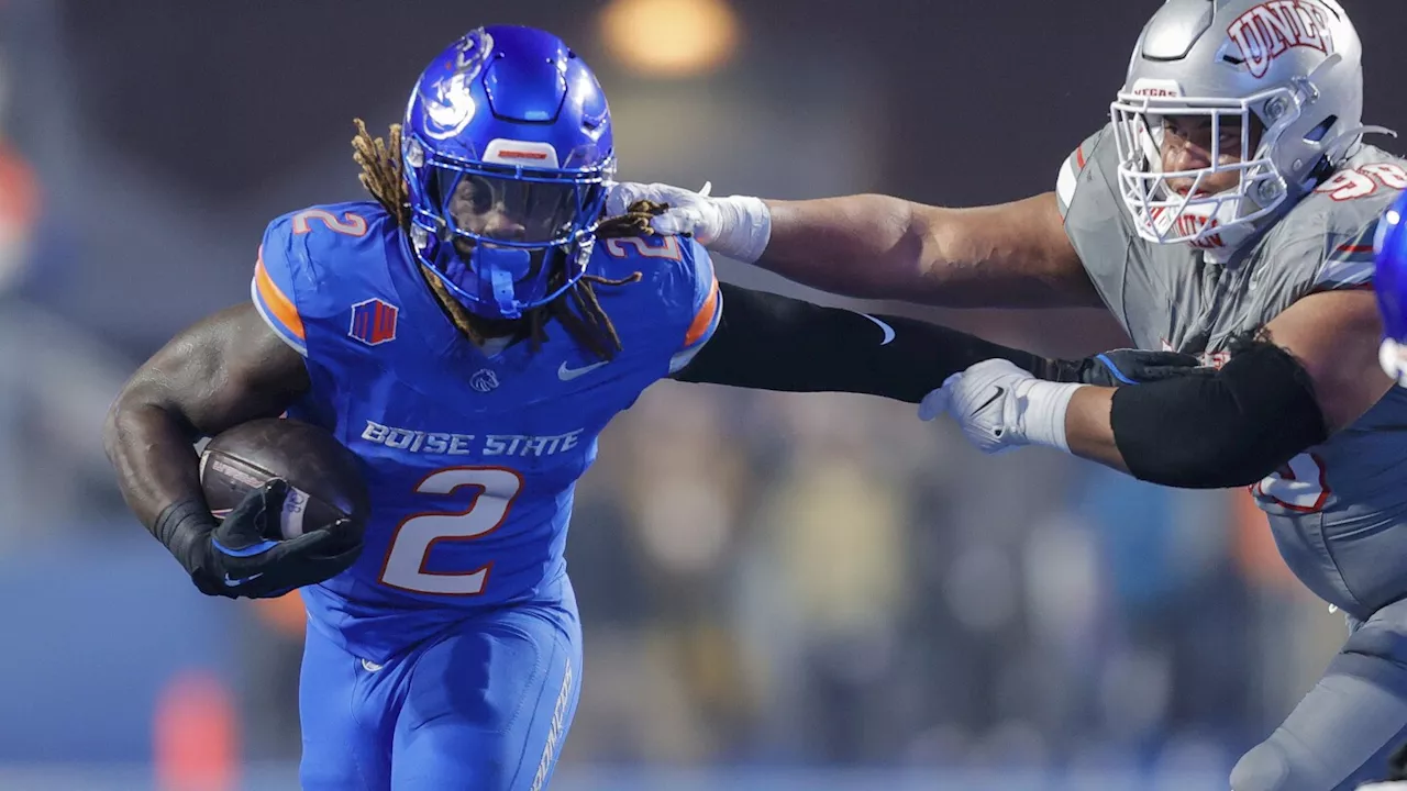 Ashton Jeanty lets his play do the talking for CFP-bound Boise State