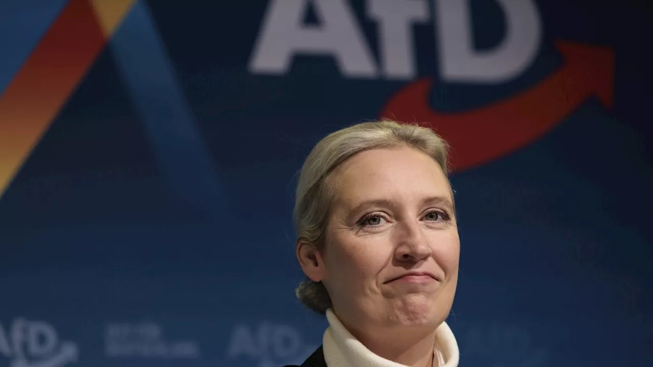 Germany's far-right AfD party nominates a candidate for chancellor in the upcoming election