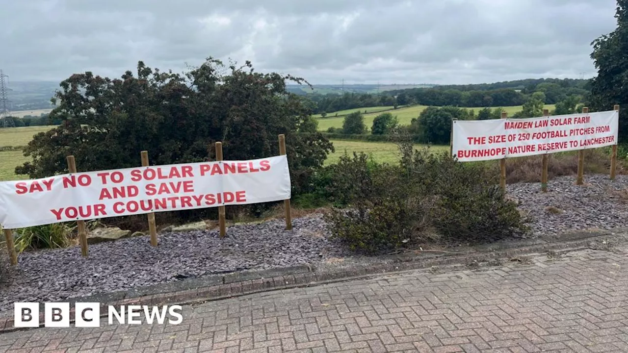 Burnhope solar panel farm bid prompts 'glare and glint' concern