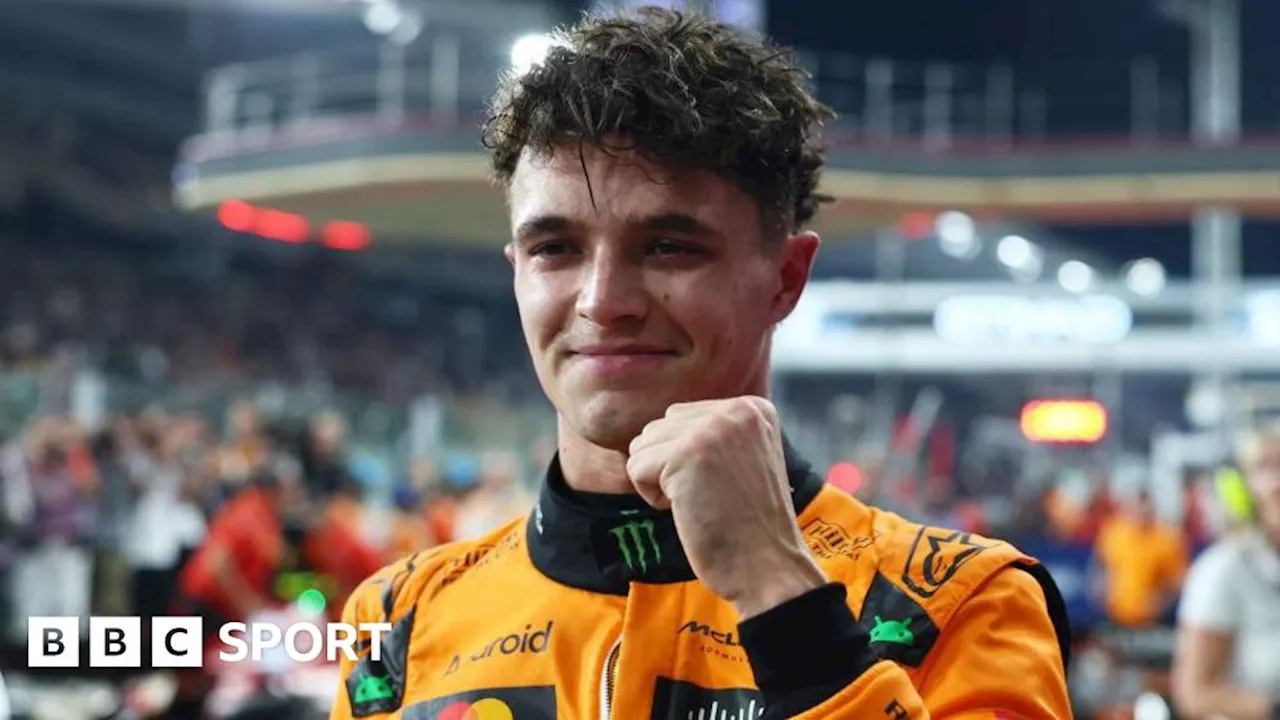 Abu Dhabi Grand Prix: Lando Norris on pole with Lewis Hamilton 18th