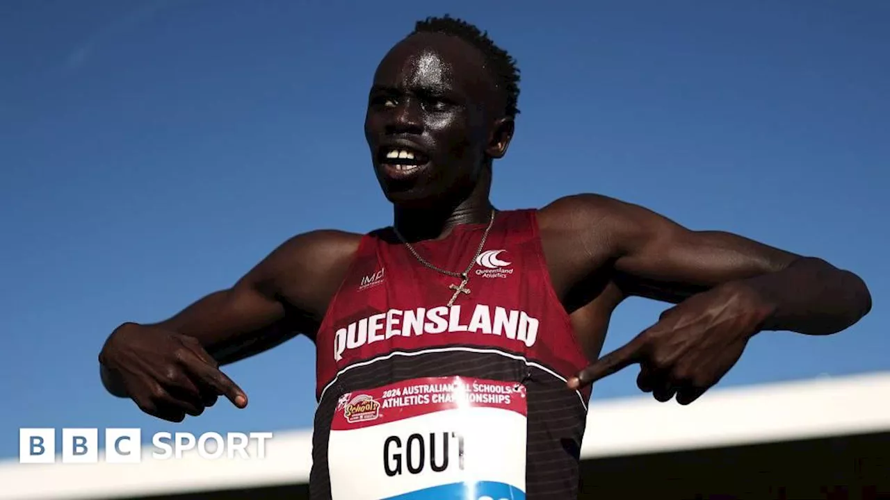 Gout Gout: Australian 16-year-old breaks 200m record in 20.04secs during school championships