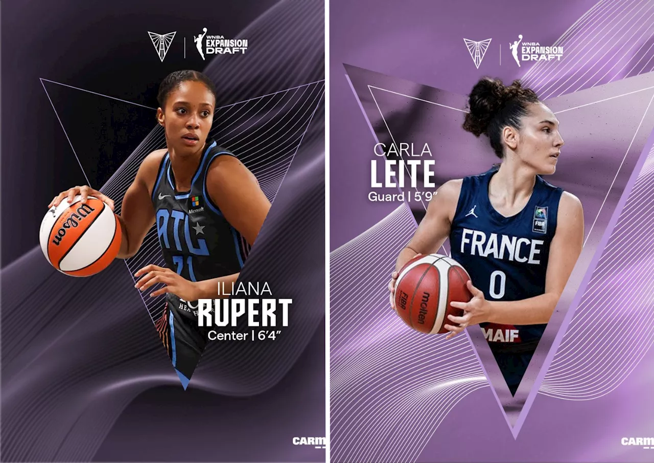 Iliana Rupert et Carla Leite draftées ensemble dans la nouvelle franchise de Golden State