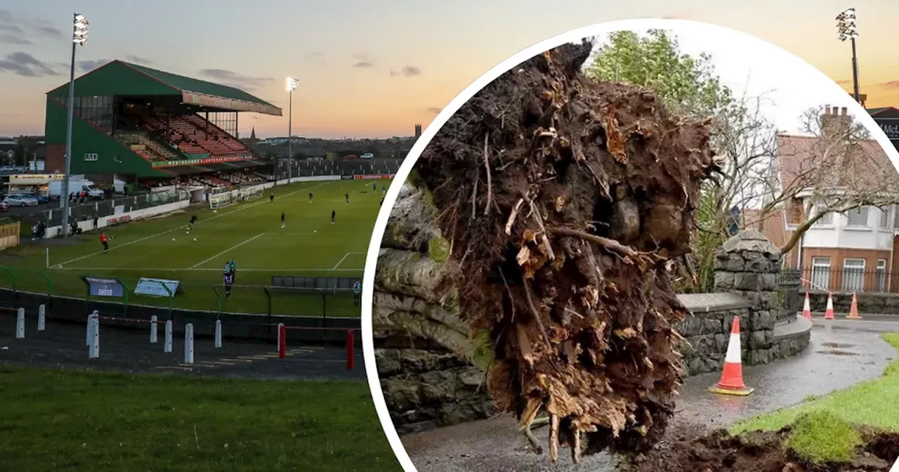 Storm Darragh LIVE updates: Sporting fixtures postponed as high winds and rain take toll