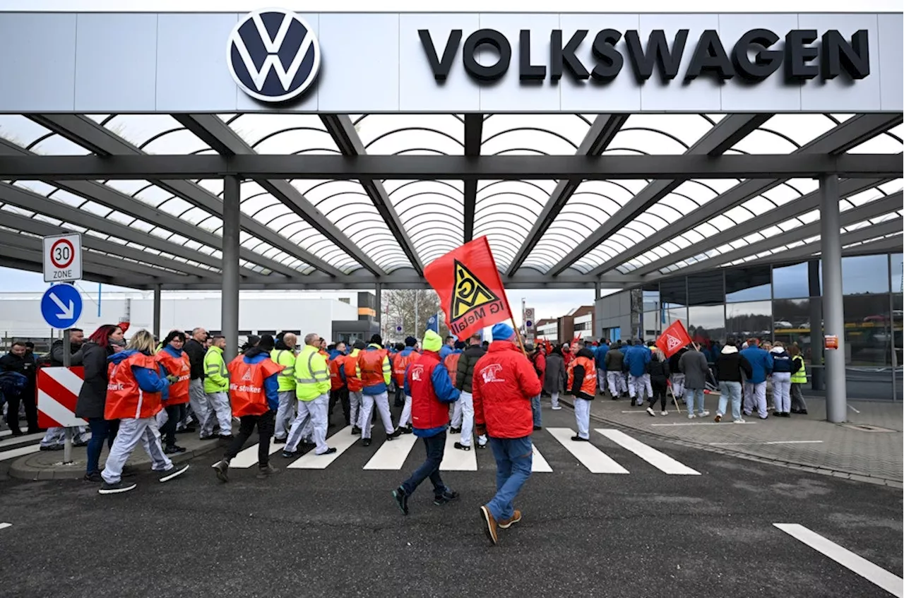 Streik der IG Metall: VW-Belegschaft in Sachsen befürchtet „keine Einigung am Montag“