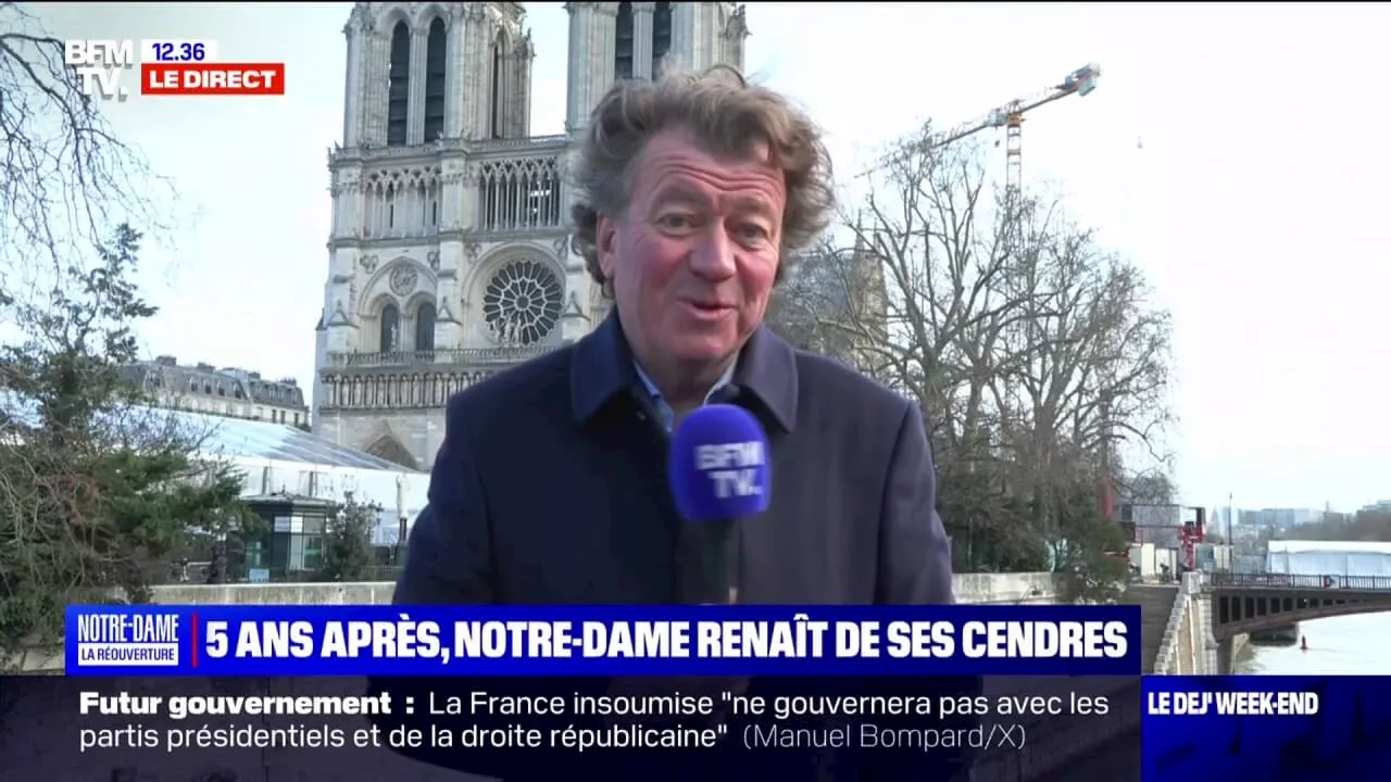 Guillaume Bardet (sculpteur du mobilier liturgique de Notre-Dame): 'L'enjeu, c'est d'embrasser toutes les temporalités'