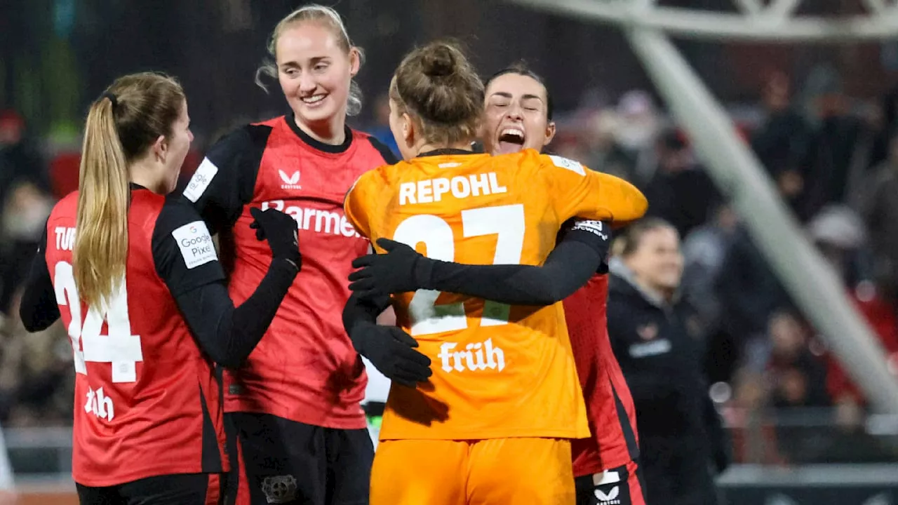 Bayer Leverkusen: Über Nacht auf Platz 1: Werden jetzt auch Bayers Frauen Meister?