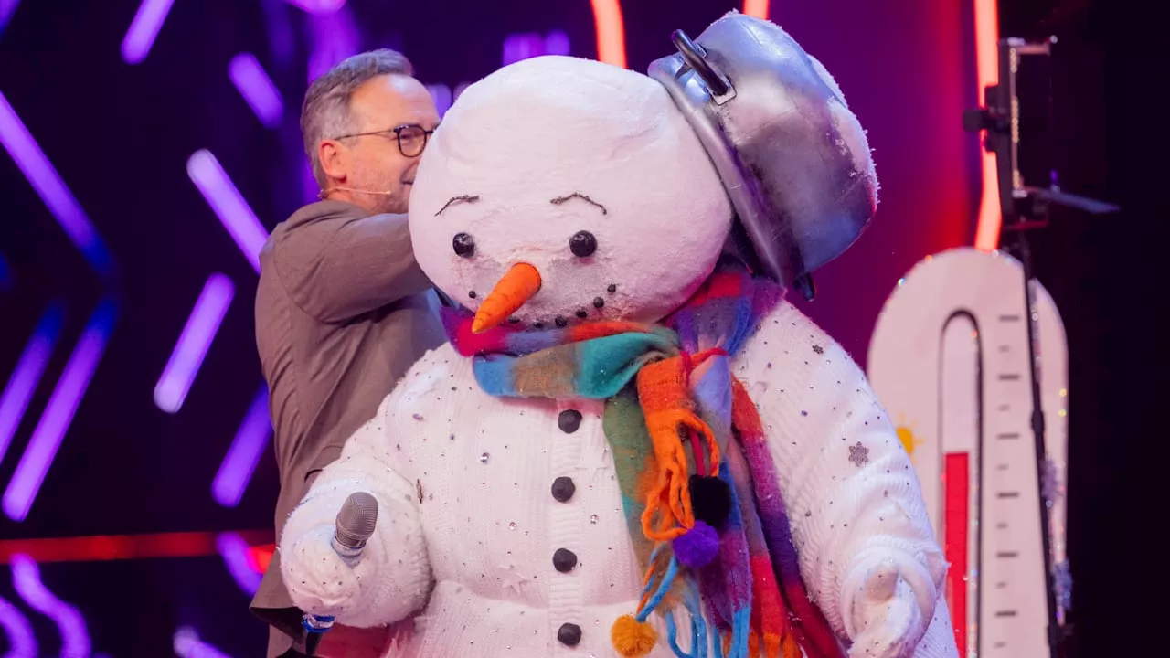 Hammer bei „The Masked Singer“: Im Schneemann steckte ein Weltstar!