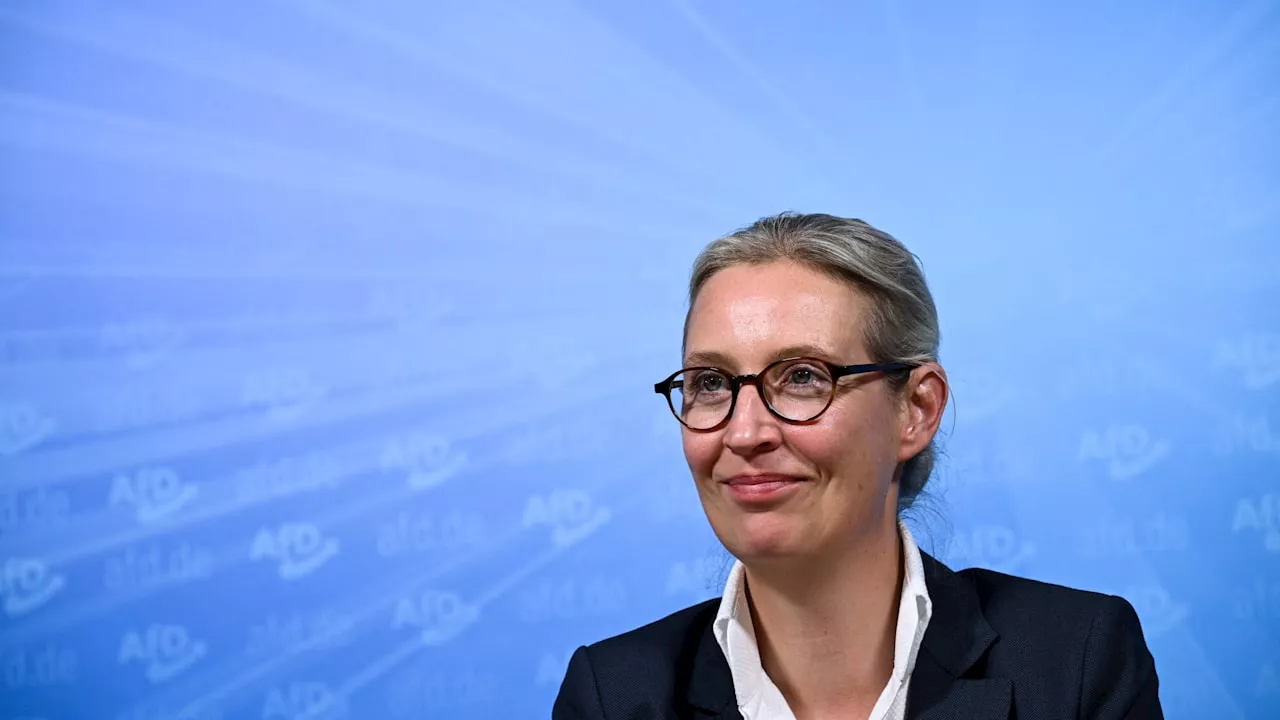 Jetzt offiziell: Weidel ist AfD-Kanzlerkandidatin