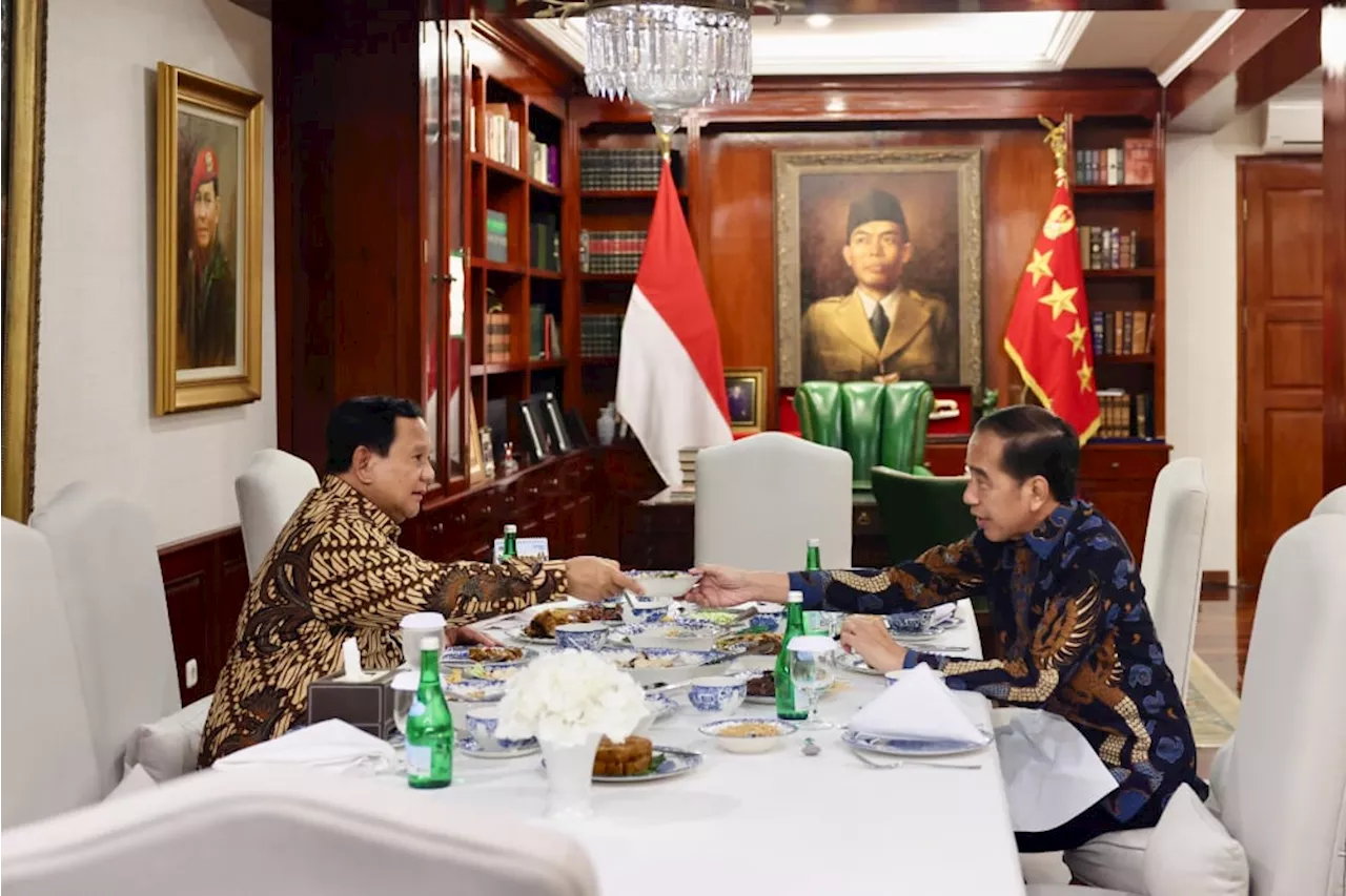 Hasil Pertemuan Jokowi Sambangi Prabowo