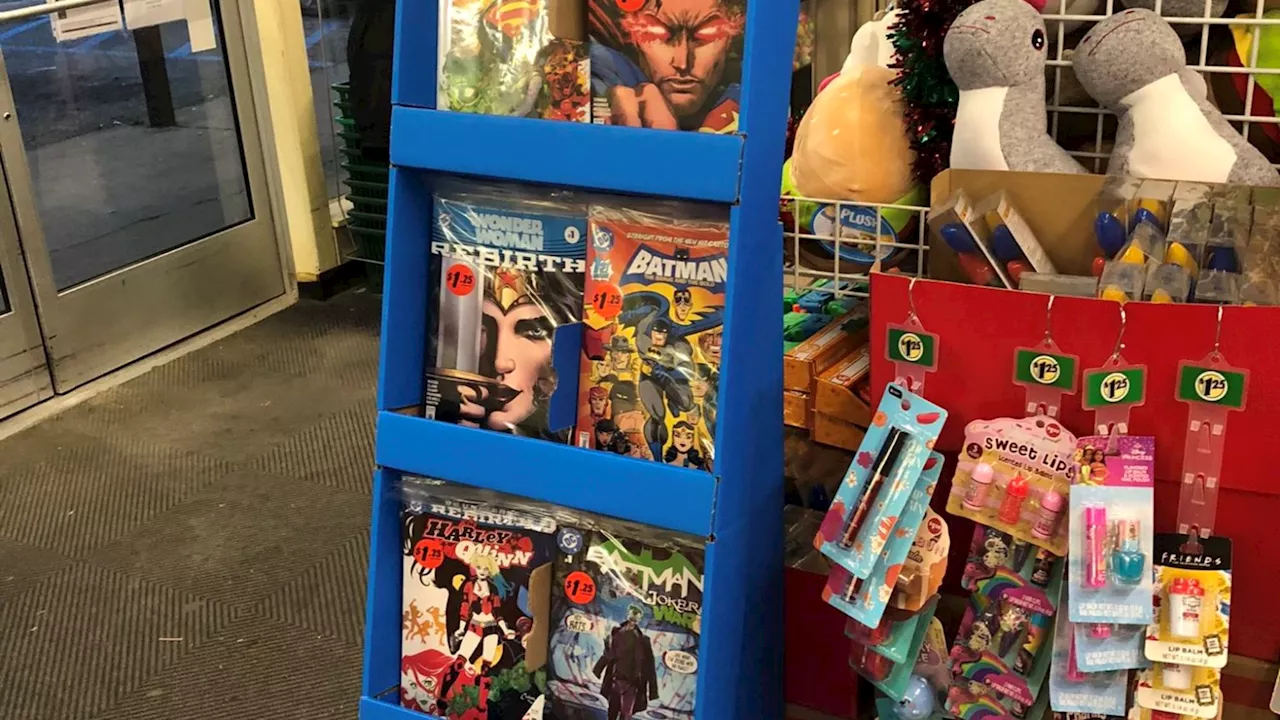 DC Comics At Dollar Tree… For A Dollar Twenty-Five Cents