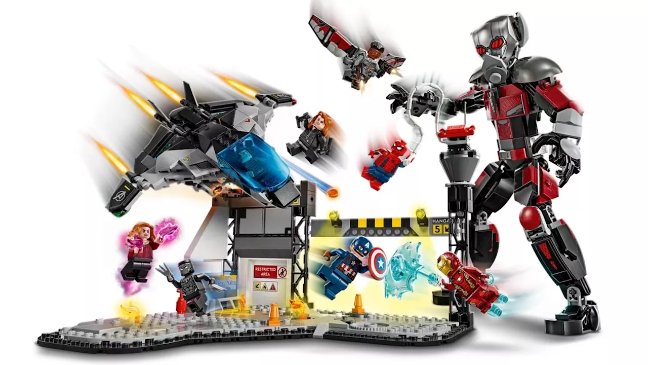 LEGO Brings the Captain America: Civil War Airport Fight to Life