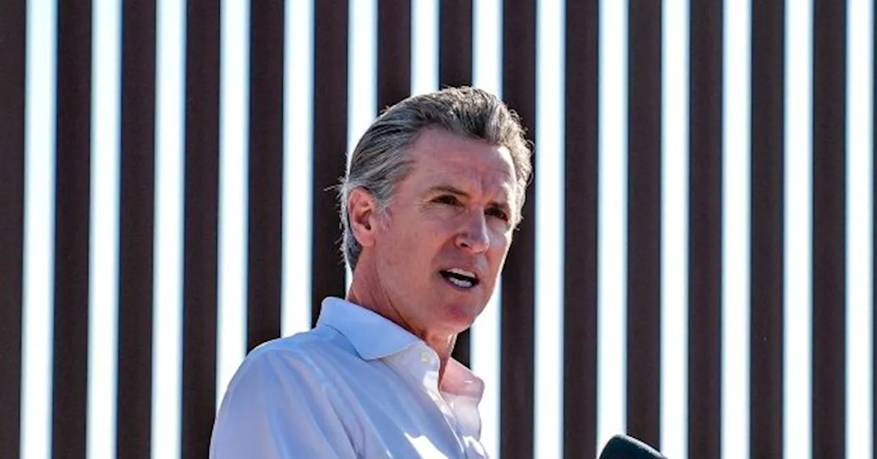 California Gov. Gavin Newsom Visits Southern Border to Trash Trump’s Tariffs, Mass Deportations