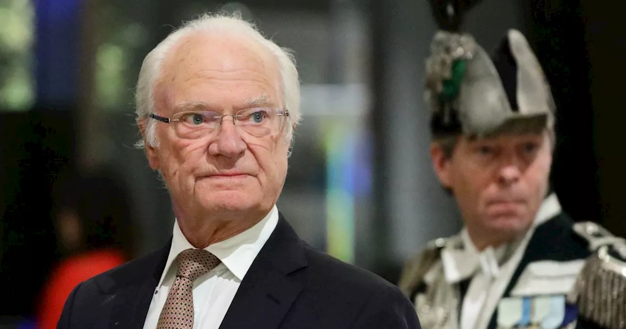 Vor Carl Gustaf von Schwedens Schloss kam es zum Polizeieinsatz