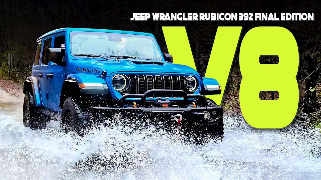 Jeep Wrangler Rubicon 392 Final Edition Review: A Muscle Car That Can Rock Crawl