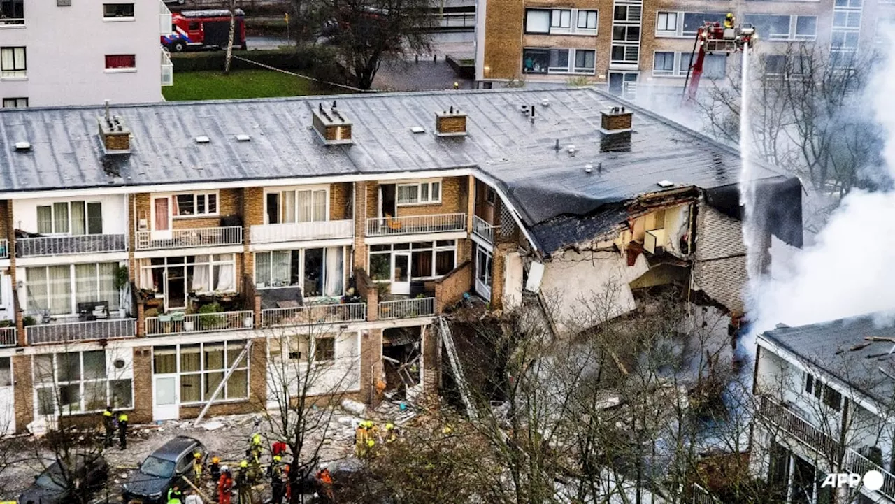 Apartment block in The Hague collapses after explosion