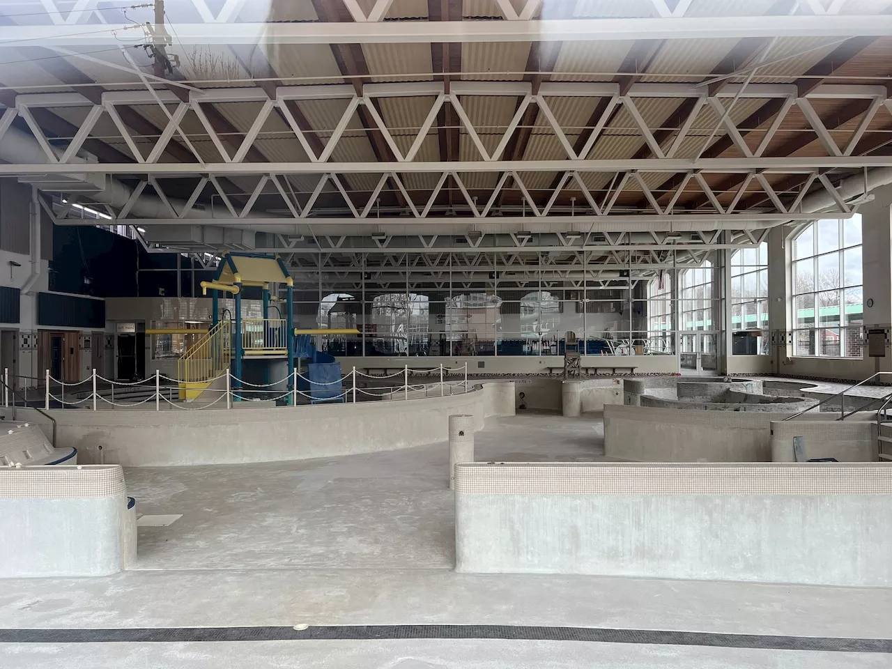 Fairview Park’s Gemini Center natatorium work moving along swimmingly