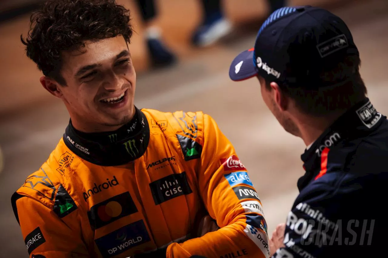 Lando Norris insists ‘people aren’t scared’ of F1 rival Max Verstappen