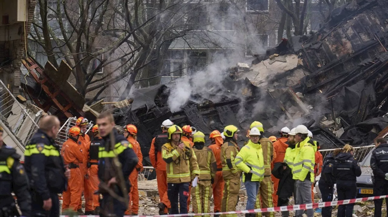 An explosion has caused several injuries and damaged apartments in a Dutch city