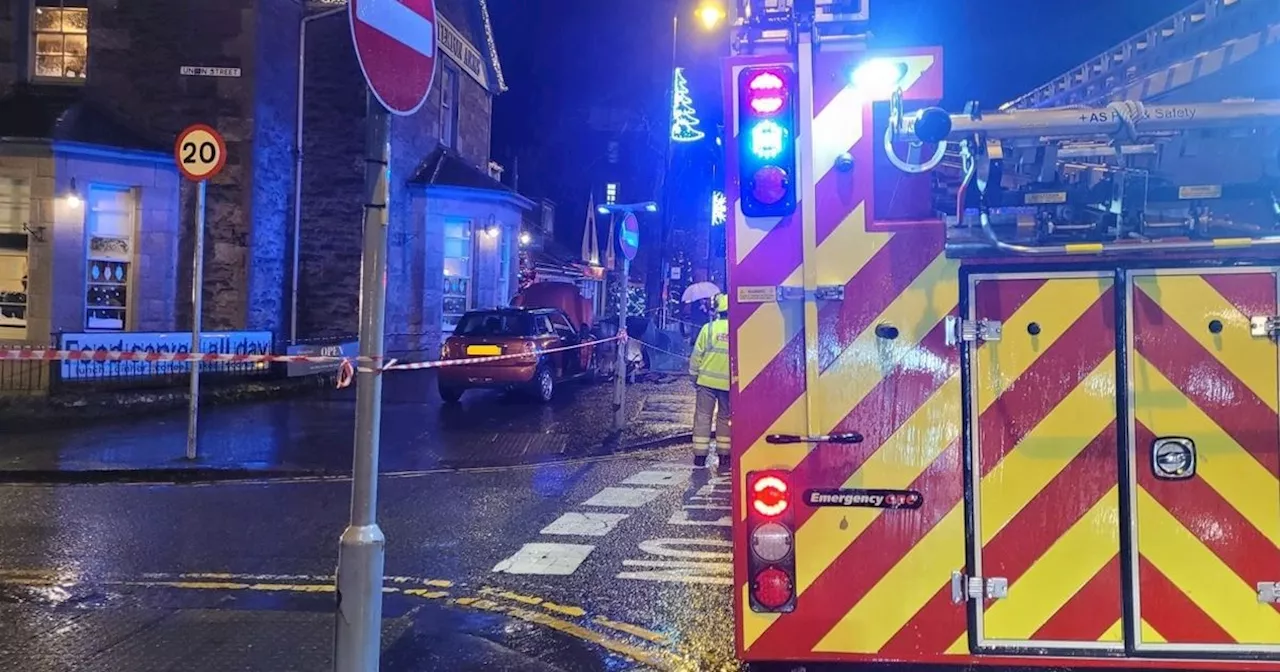 Driver charged after historic 126-year-old clock in Scots town hit by car