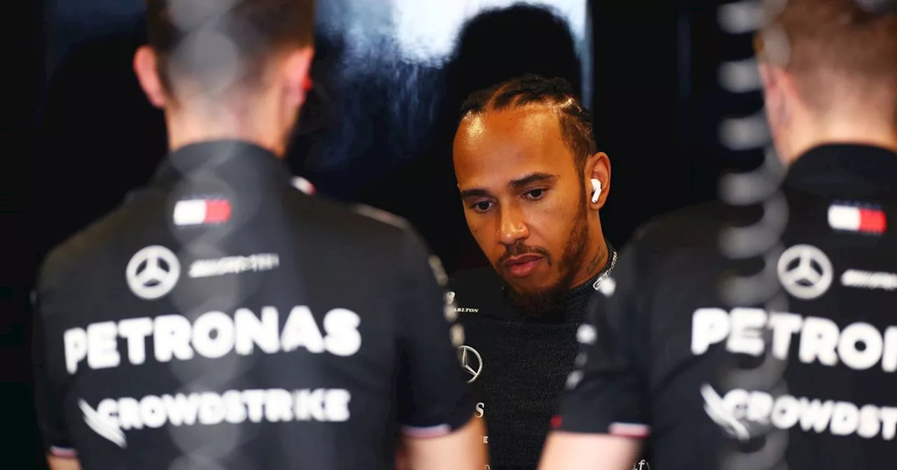 Lewis Hamilton's last Mercedes F1 qualifying session turns to disaster