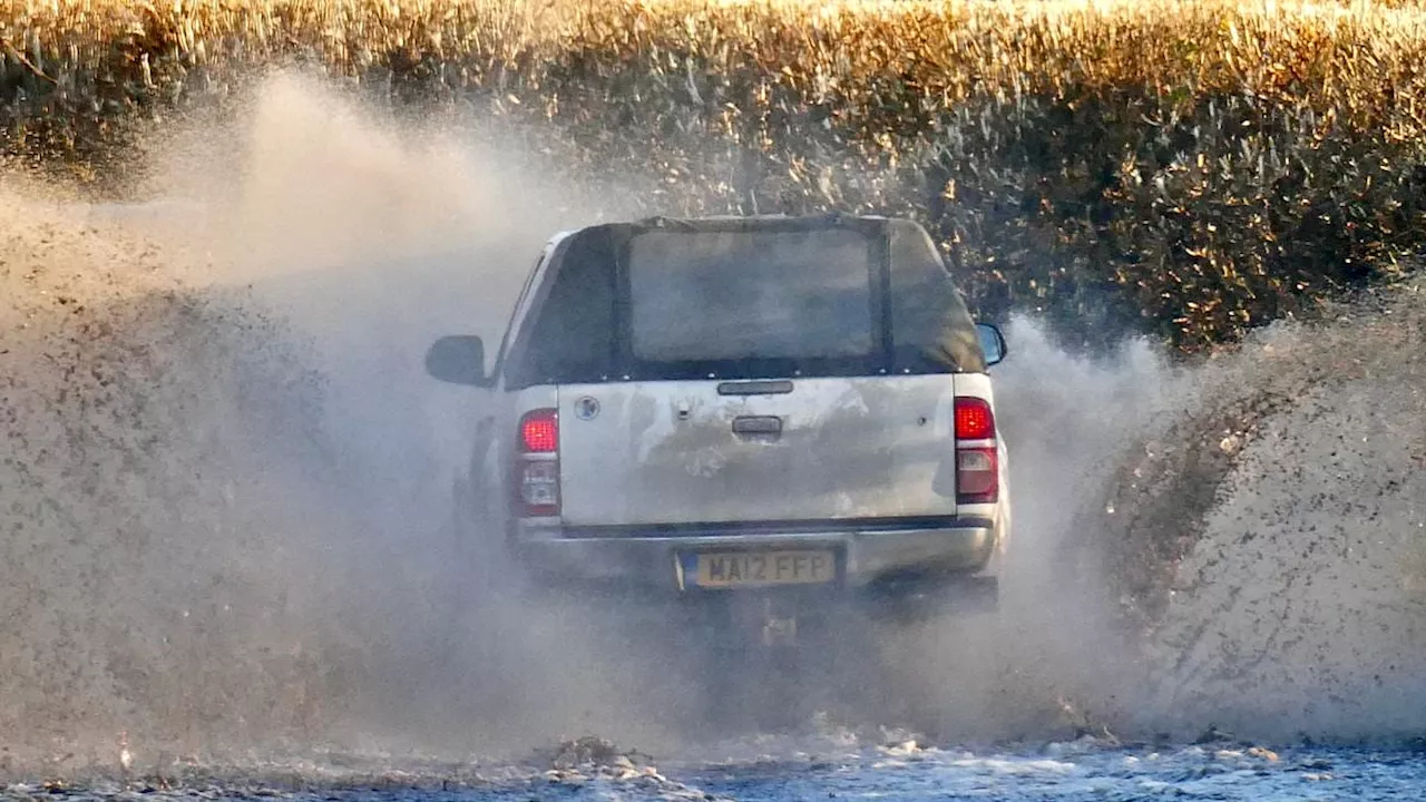 UK Government sends emergency alert to millions of Brits' mobile phones as Storm Darragh moves in:...