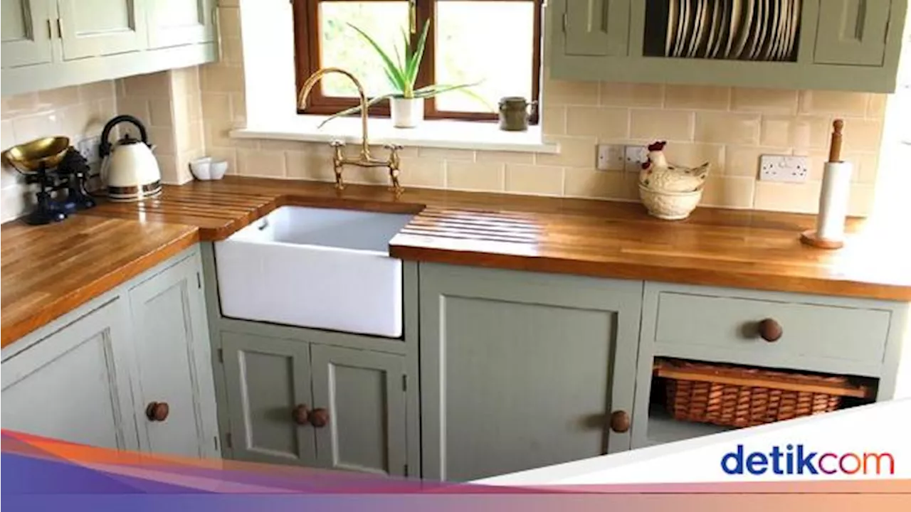 Cara Perbaiki Kitchen Set Berjamur Gegara Lembap, Mudah!