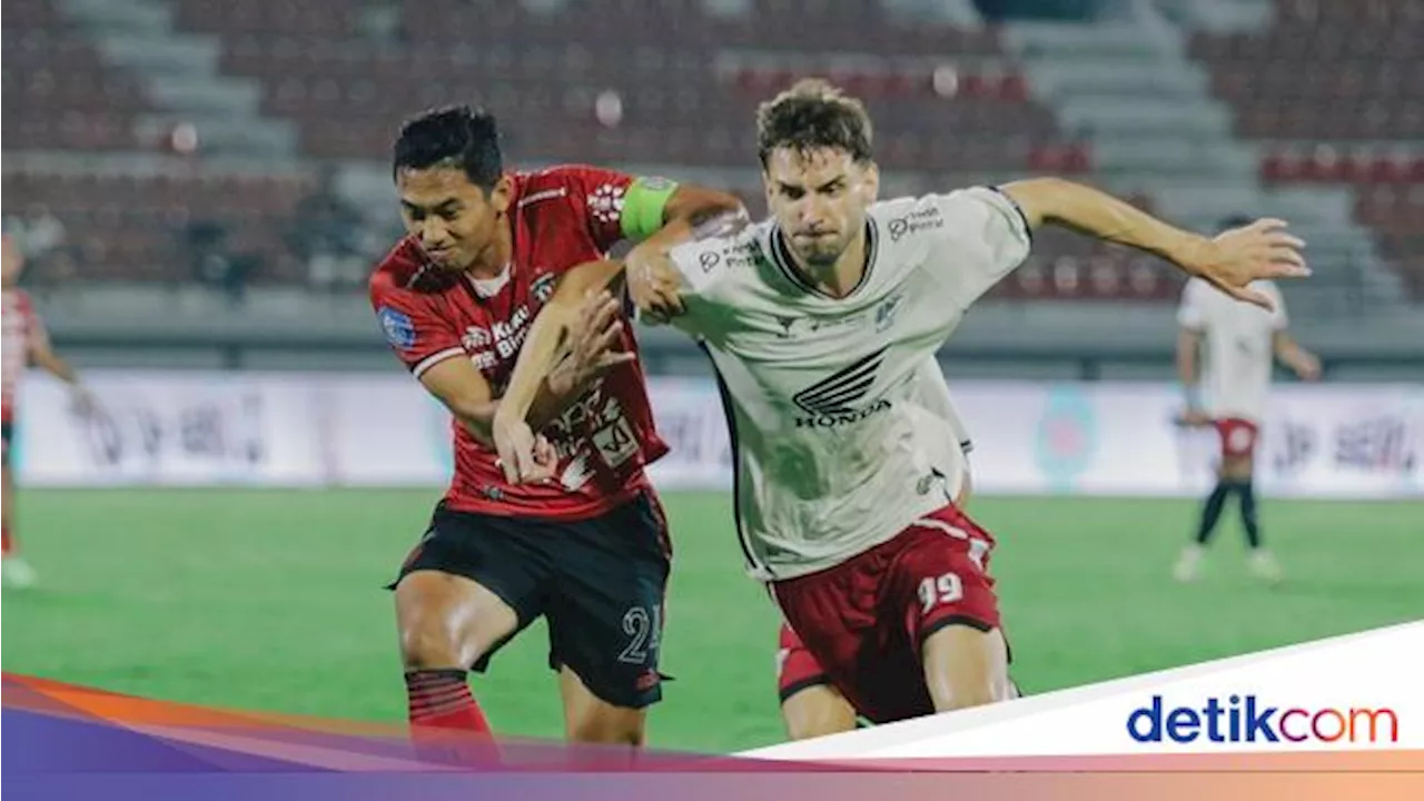 Hasil Liga 1: Bali United Vs PSM Berakhir 1-1