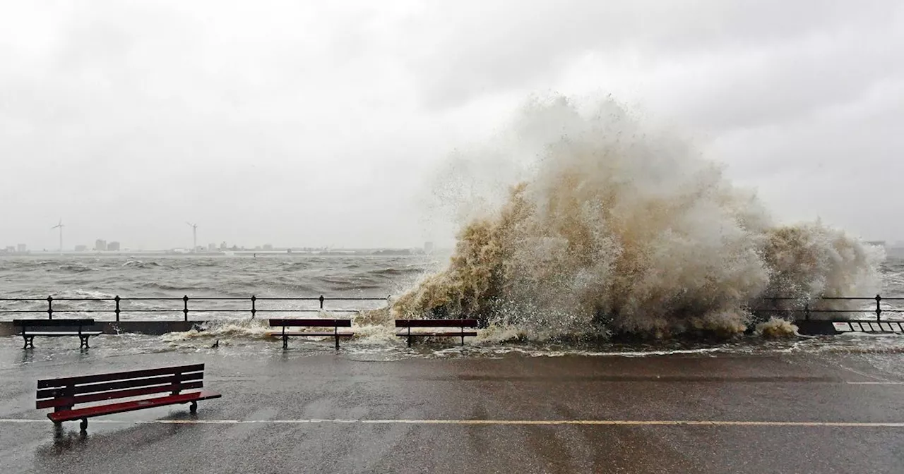 Get Storm Darragh weather updates on WhatsApp as amber warning issued for Merseyside