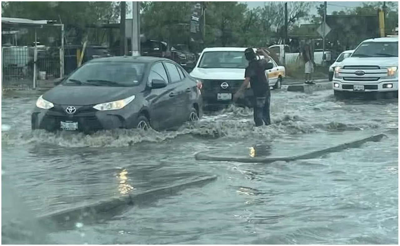 Por lluvias, suspenden desfile y encendido del pino navideño en Matamoros, Tamaulipas; se registran inundaciones