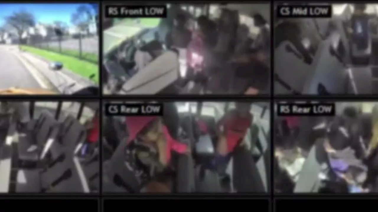 Video captures chaos as Richardson ISD bus driver is attacked