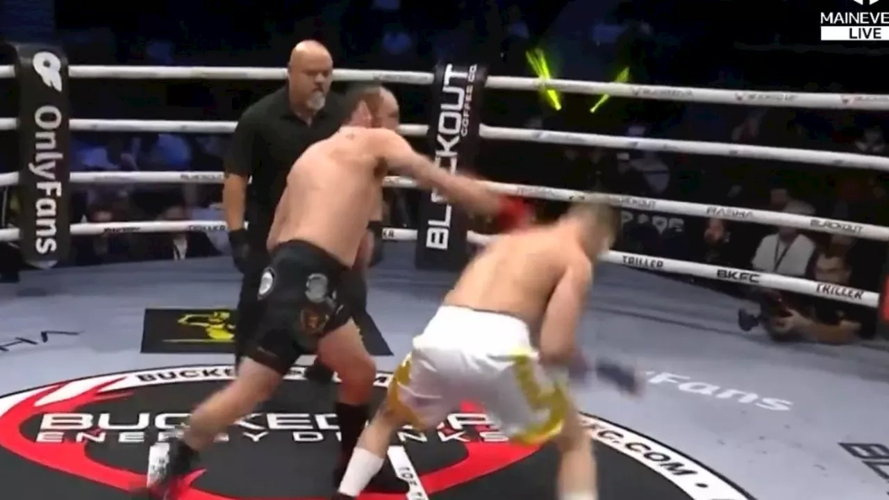 ‘Fastest knockout in combat sports’: Two-second KO blows minds