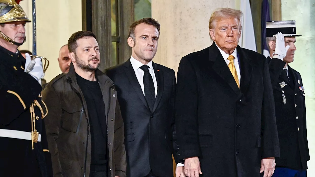 Donald Trump, Volodymyr Zelensky et Emmanuel Macron se sont rencontrés à l'occasion d'une réunion trilatérale