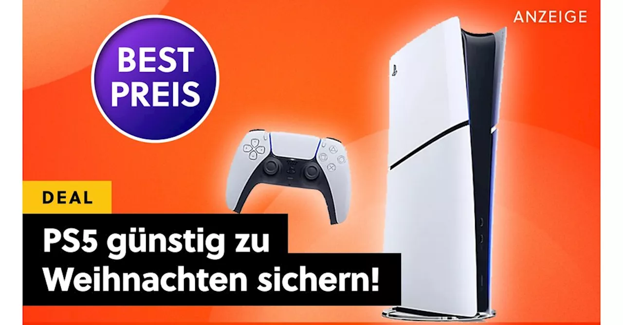 Sony macht die Bescherung perfekt: Die PS5 ist gerade stark reduziert!