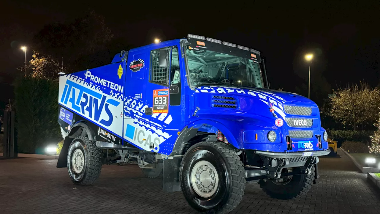 Come è fatto un camion per la Dakar: l'Iveco Powerstar di Danilo Petrucci