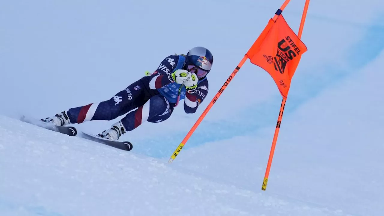 Lindsey Vonn, il ritorno è in salita: 24ª nella prima discesa, 27ª nella seconda