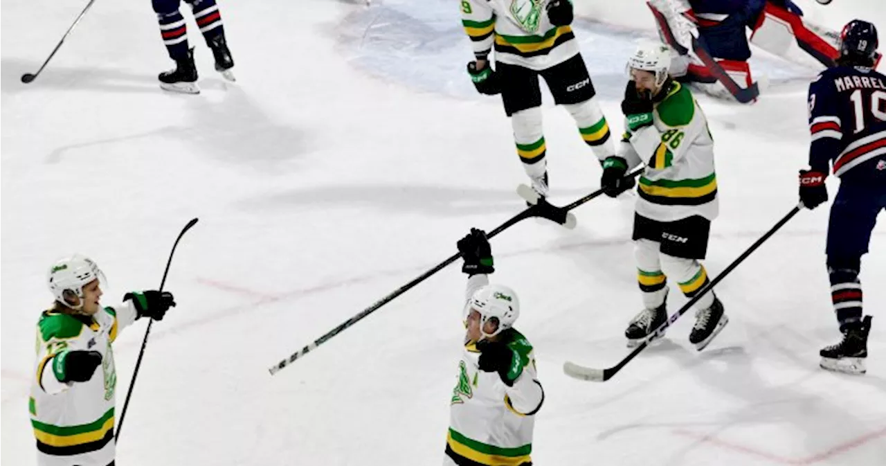 Oshawa Generals hand London Knights first loss in 20 games