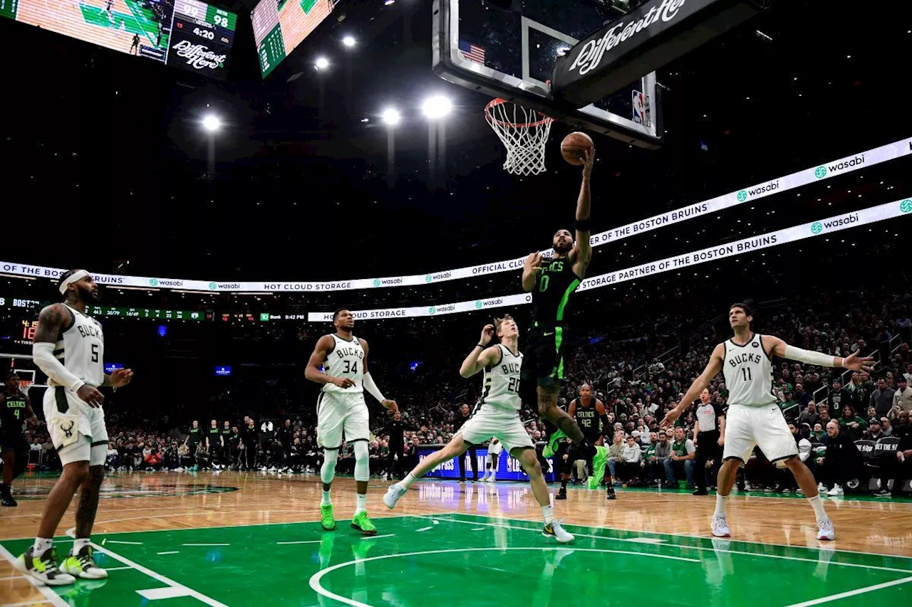 NBA: Jayson Tatum pours in 34 as Celtics beat Bucks