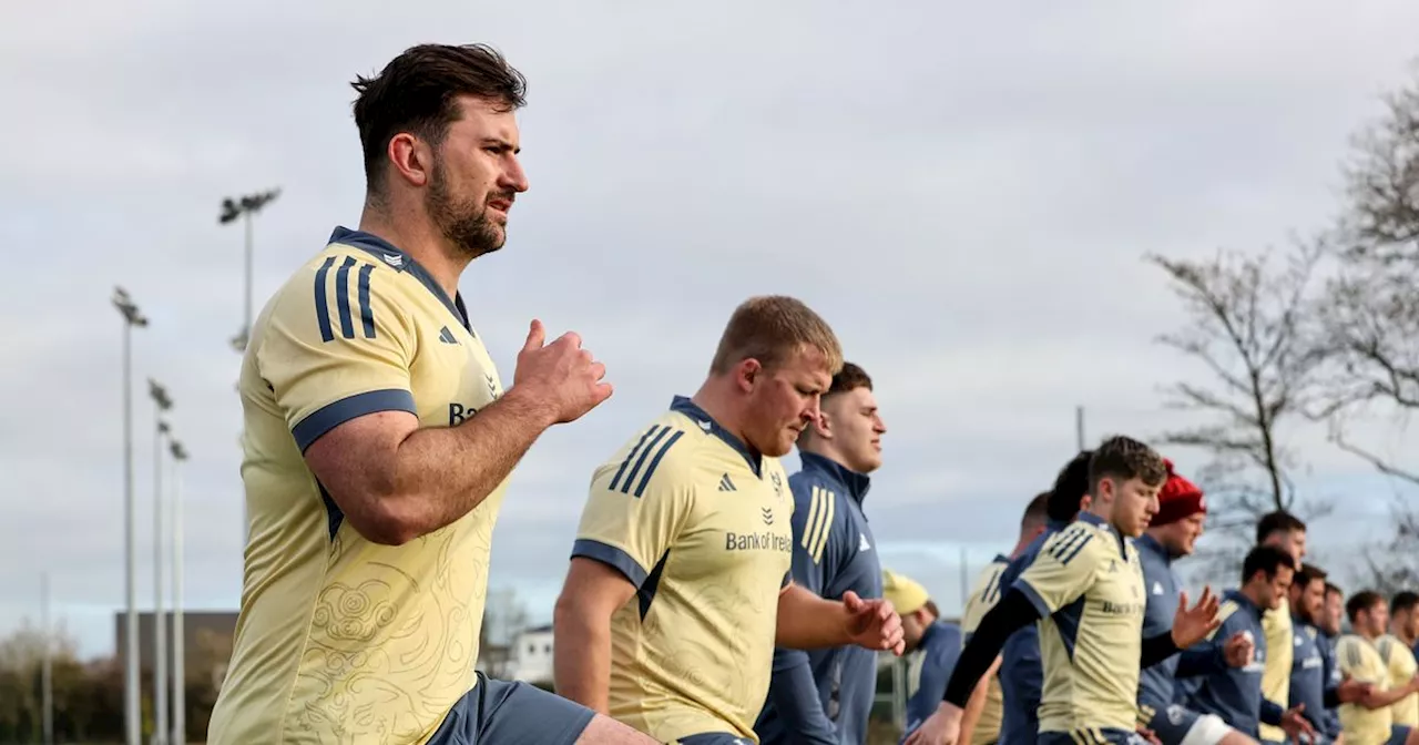 Diarmuid Barron to captain Munster against Stade Francais