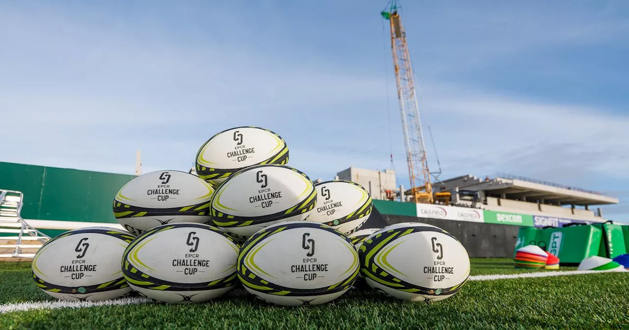 What time and TV channel is Connacht v Zebre on today in the Challenge Cup?