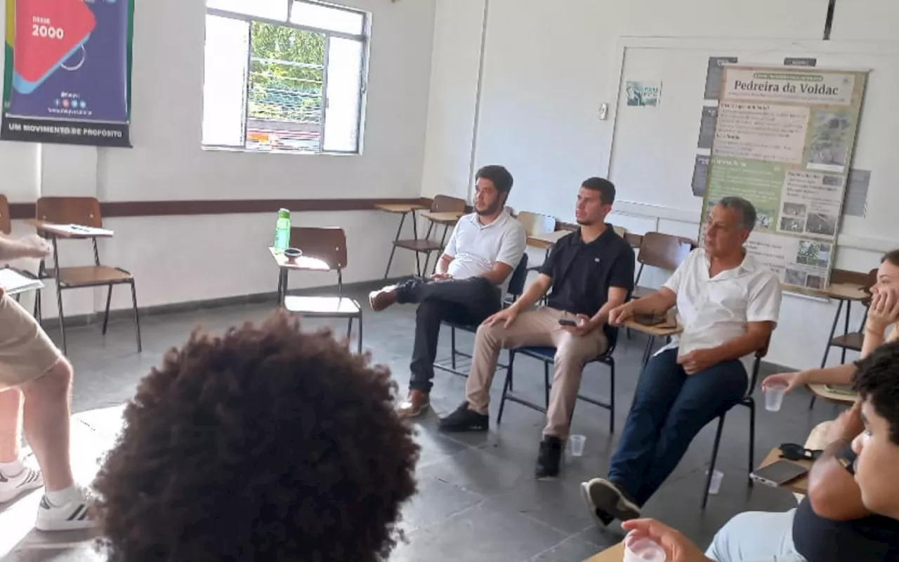 MEP recebe visita do futuro Secretário Municipal da Juventude de Volta Redonda