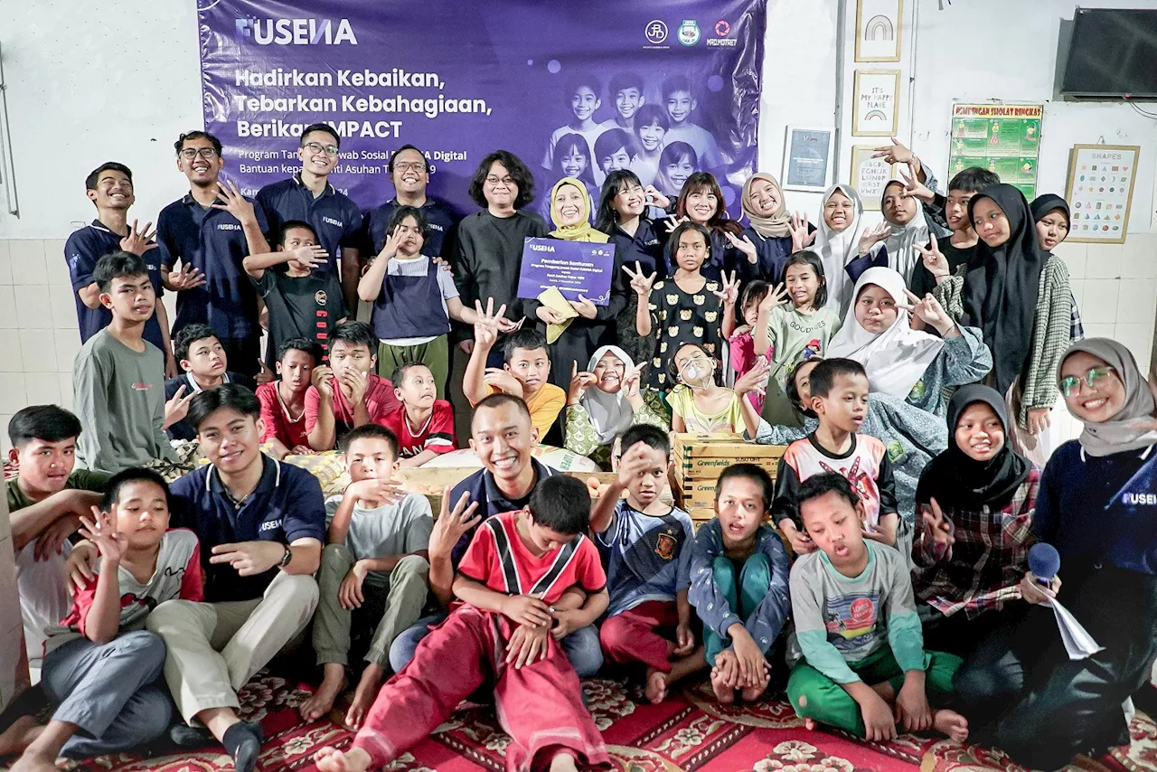 Fusena Digital Memberdayakan Anak-anak di Panti Asuhan