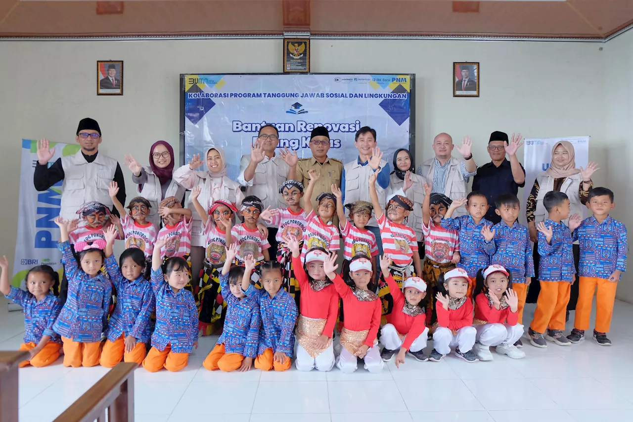 PNM & 3 Instansi Kolaborasi Mendukung Pendidikan yang Nyaman bagi Anak Desa