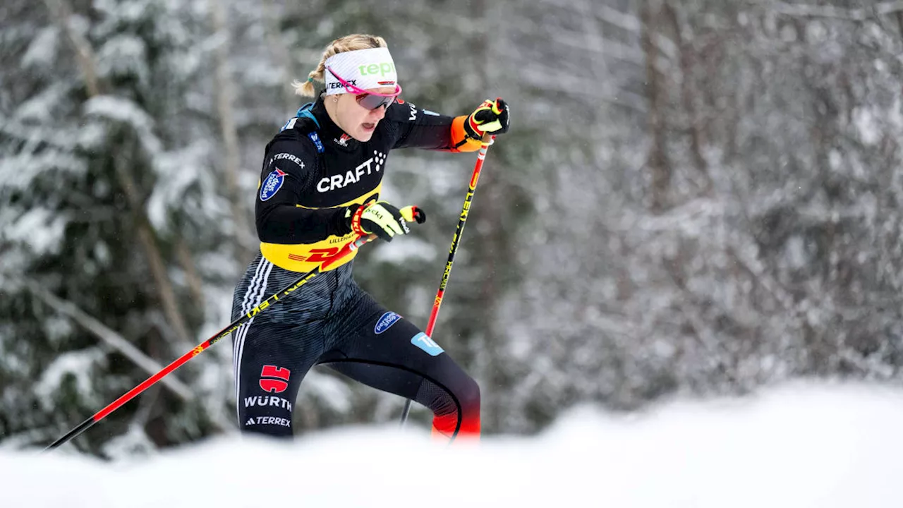 Langlauf: Victoria Carl wird Vierte im Sprint