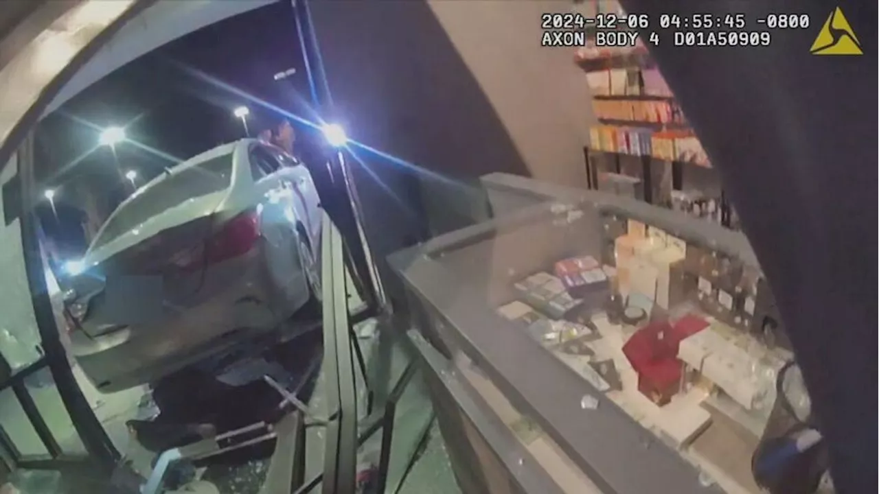 Thieves use Hyundai to crash into Gig Harbor pot shop during burglary