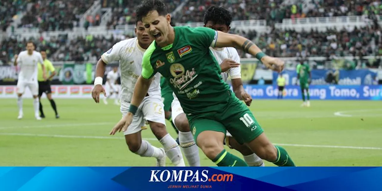 Klasemen Liga 1: Persebaya Menang Dramatis, Malut dan Bali Bermain Imbang