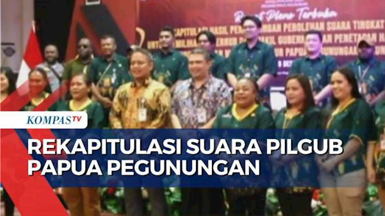 KPU Papua Pegunungan Minta Percepat Pleno Perolehan Suara Tingkat Kabupaten